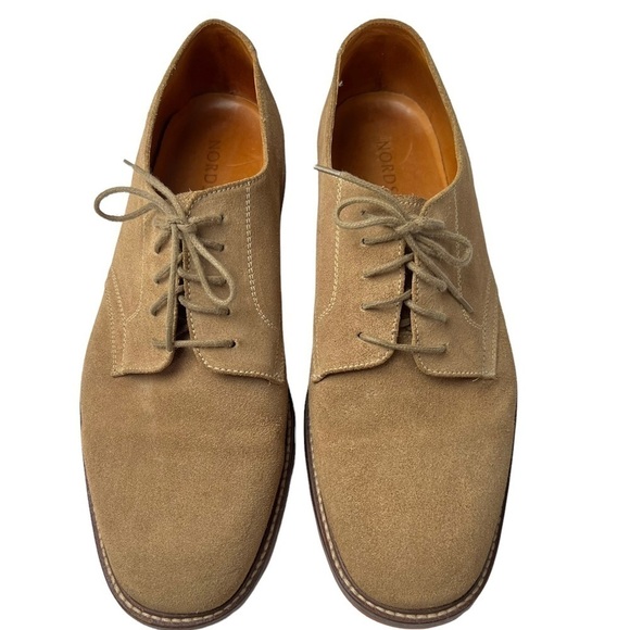 Nordstrom Men's 'Carson' Buck Oxford Lace Up Shoe Size 11 Wide - Picture 2 of 6